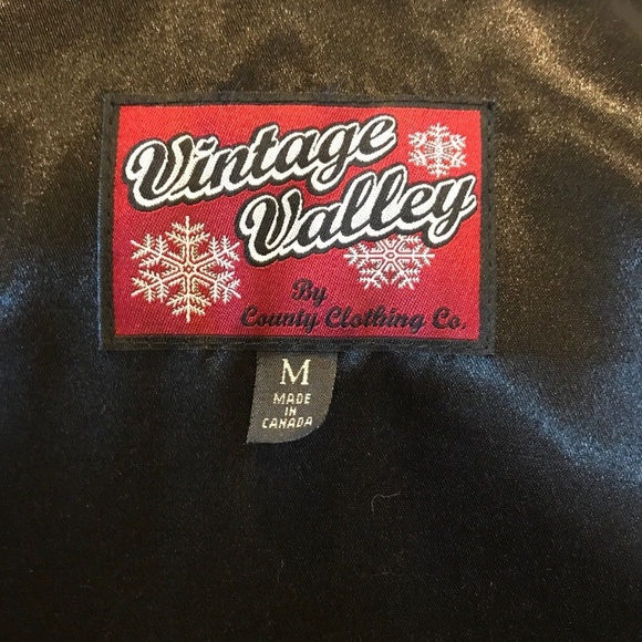 Faux Fur Coat by Vintage Valley 2 Tone Look Size M - Picture 5 of 6